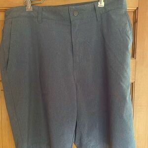 Panama Jack Light Gray Flat Front Shorts